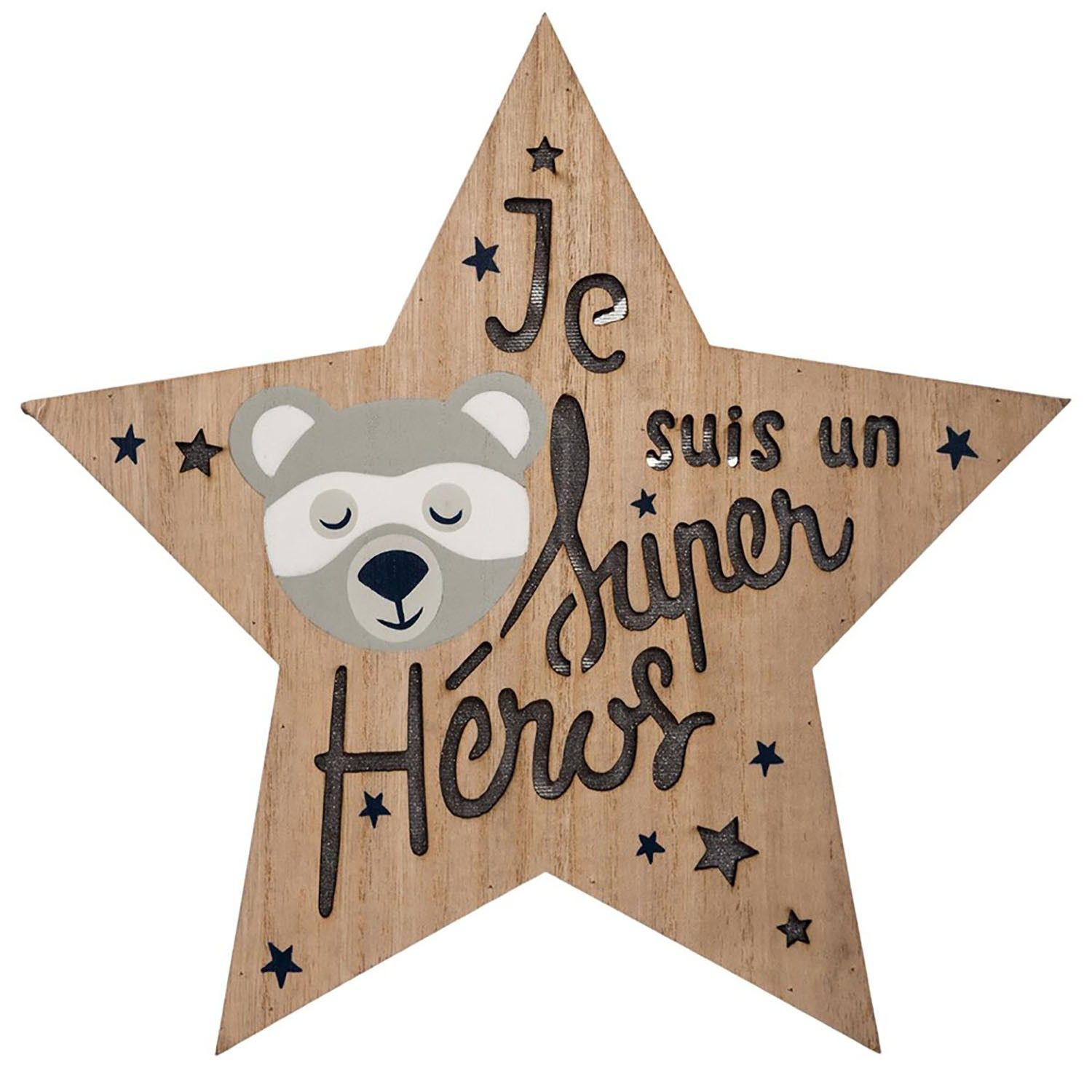 ESTRELLA DE MADERA CANDY