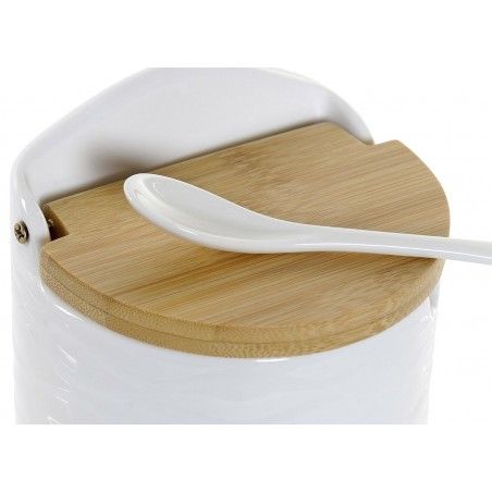 AZUCARERO VINTAGE PORCELANA BLANCO