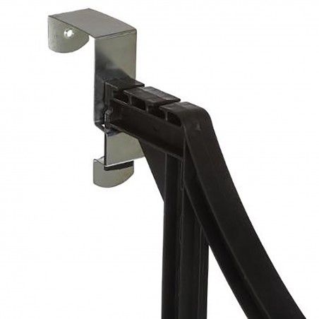 ZAPATERO COLGANTE NEGRO PARA PUERTA