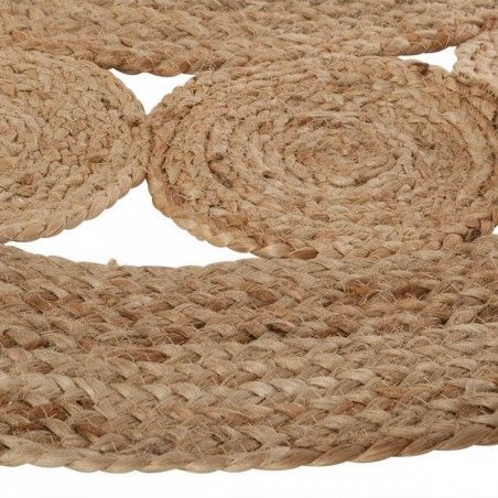 ALFOMBRA YUTE 120CM TOPOS