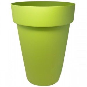 Maceteros Int/Ext. Grande PVC, Verde 40L, Circular Hidro-riego,38x38x51cm