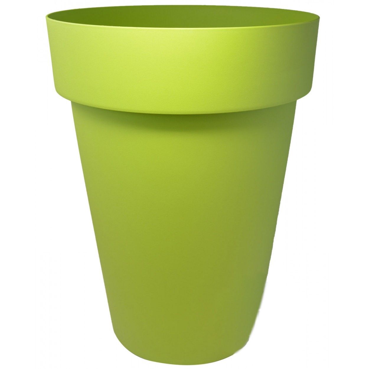 Maceteros Int/Ext. Grande PVC, Verde 40L, Circular Hidro-riego,38x38x51cm
