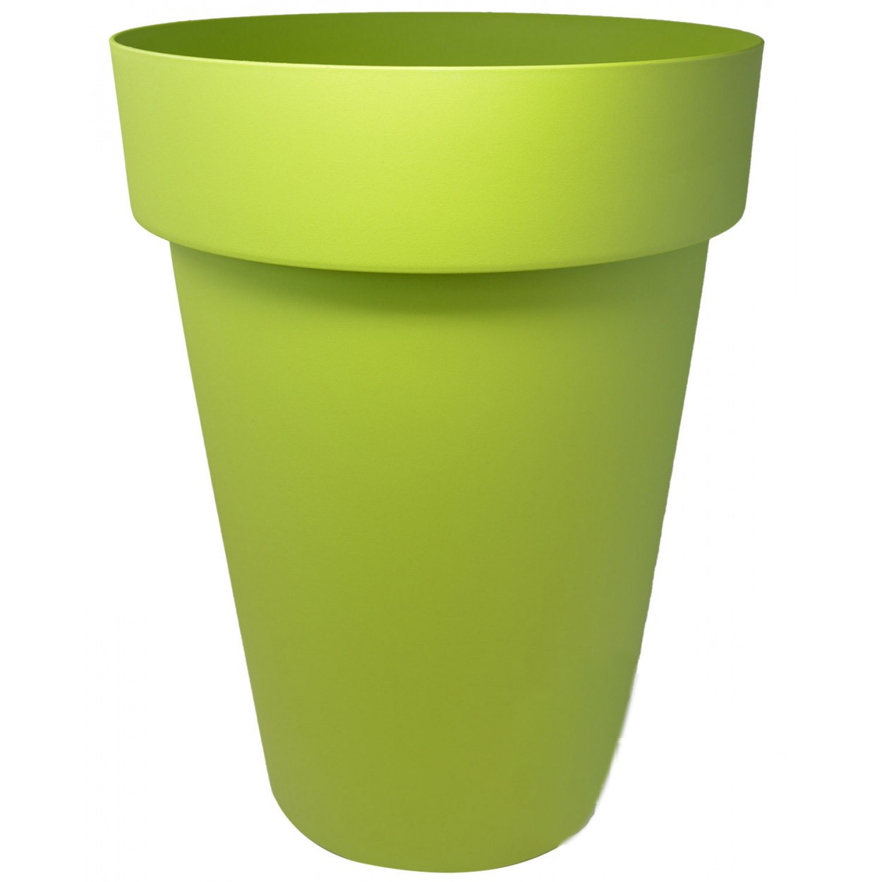 Maceteros Int/Ext. Grande PVC, Verde 40L, Circular Hidro-riego,38x38x51cm