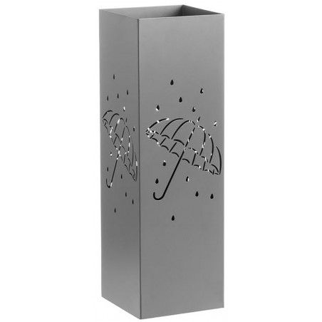 PARAGUERO METAL PLATA "LLUVIA"