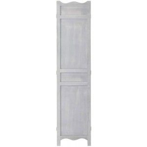 BIOMBO SEPARADOR GRIS MADERA 170CM