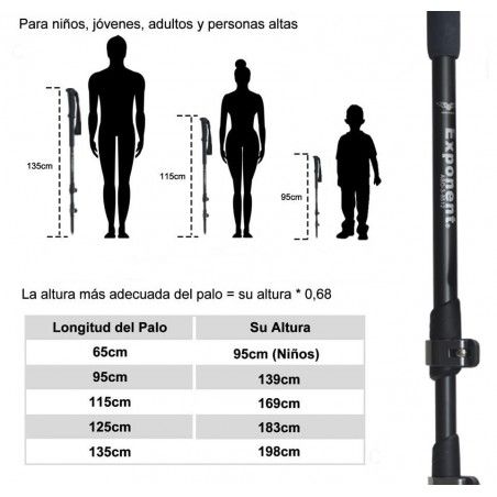 BASTONES DE SENDERISMO BLACK SET 2