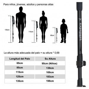BASTON DE SENDERISMO BLACK