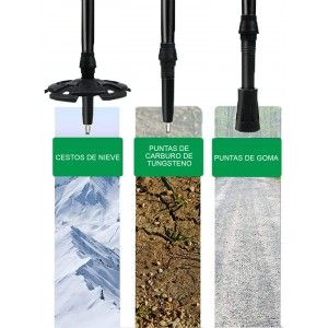 BASTON DE SENDERISMO BLACK