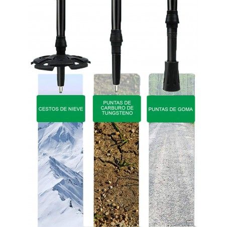 BASTON DE SENDERISMO BLACK