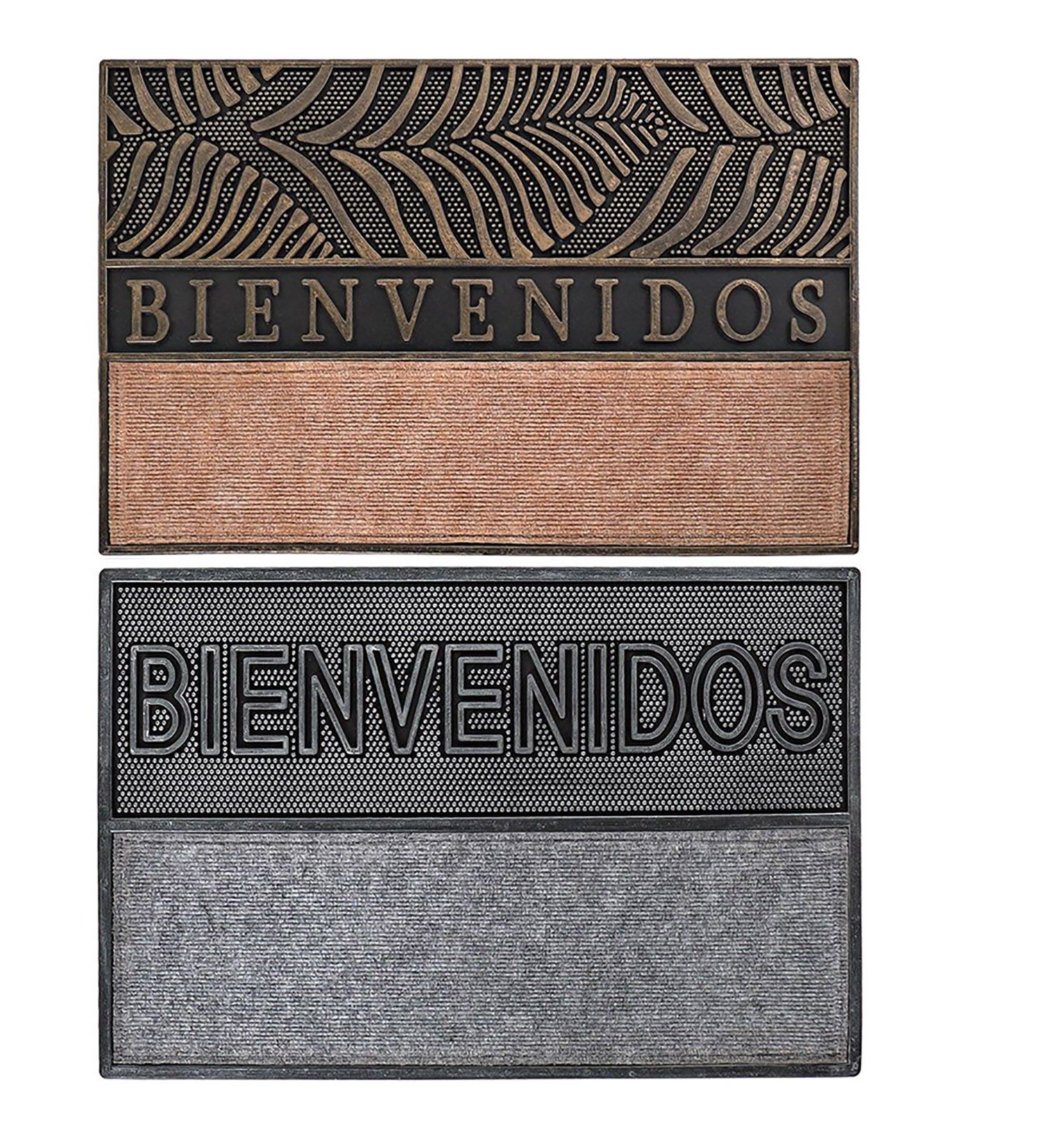 FELPUDO ENTRADA CASA BIENVENIDOS