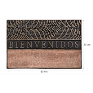 FELPUDO ENTRADA CASA BIENVENIDOS