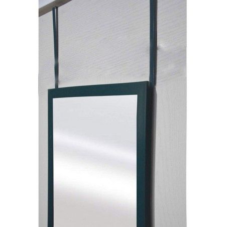 Espejo para Puerta Moderno, Acabado Brillo de PVC, para Dormitorio, sin Agujeros - Hogar y Más