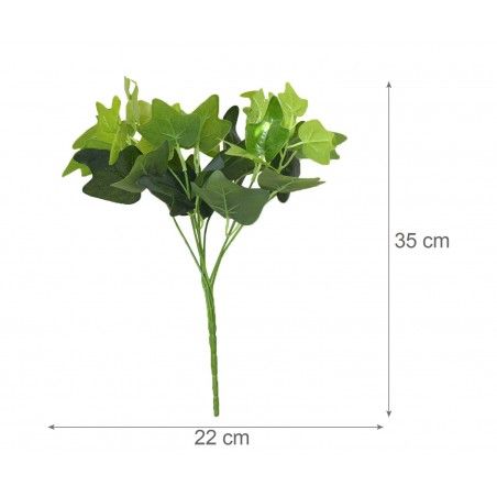 Planta Artificial de Ramas de Hiedra Verde para Jardín Vertical Dos Unidades Hogar y Más
