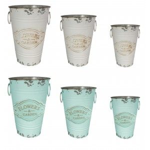 MACETERO DECO VINTAGE SET 3