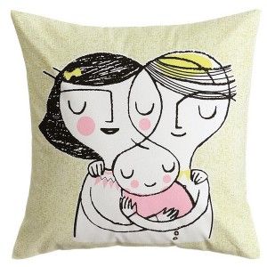 Coussin avec un dessin...