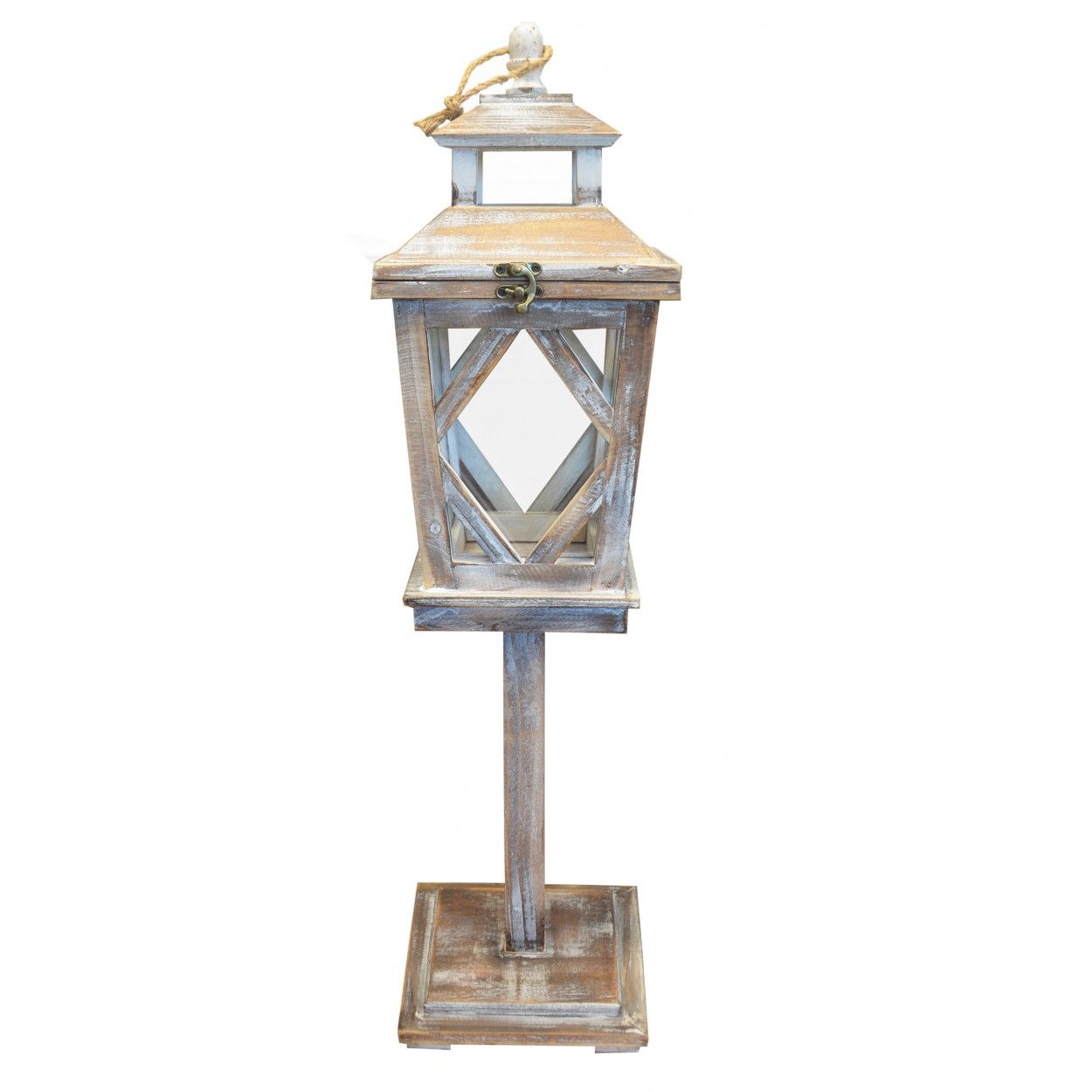 FAROL DE PIE DECO DECAPÉ