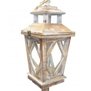 FAROL DE PIE DECO DECAPÉ