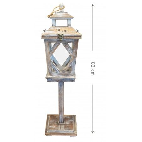 FAROL DE PIE DECO DECAPÉ