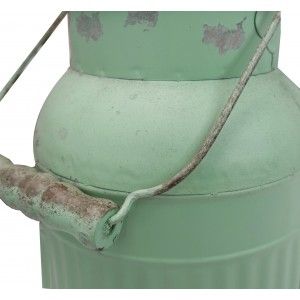 MACETERO LECHERA VINTAGE VERDE