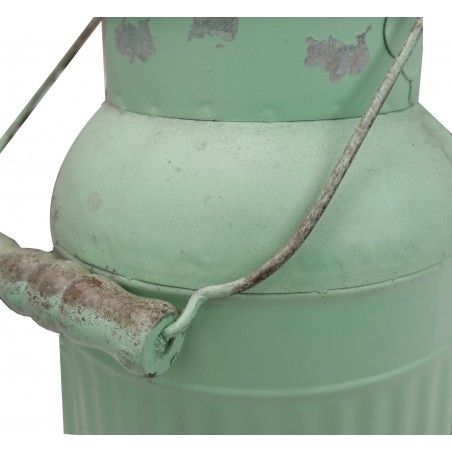 MACETERO LECHERA VINTAGE VERDE