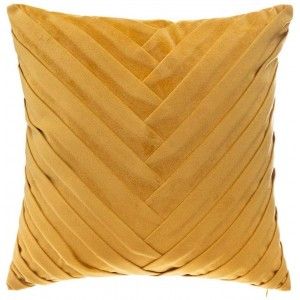 COJÍN TERCIOPELO YELLOW BRAID 40CM