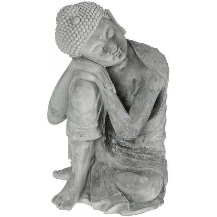 BUDA DECORACION HAMINS SENTADO CEMENTO 35CM