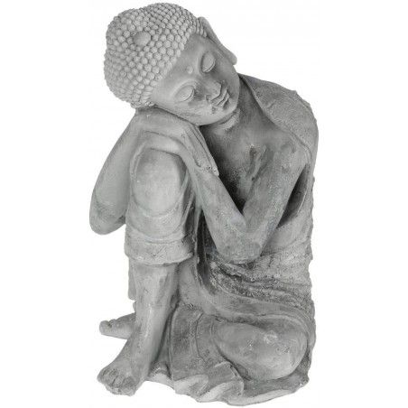 BUDA DECORACION HAMINS SENTADO CEMENTO 35CM