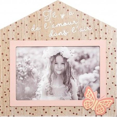MARCO DE FOTOS 10X15 INFANTIL MARIPOSA