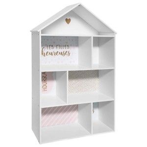 ESTANTERIA LIBRERÍA CASA 7 CAJONES PINKY 114X72,5CM