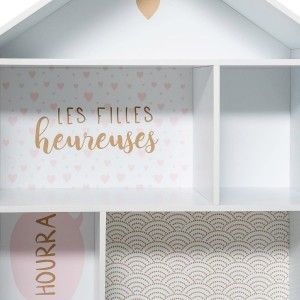 ESTANTERIA LIBRERÍA CASA 7 CAJONES PINKY 114X72,5CM