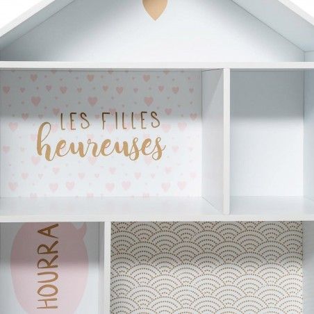 ESTANTERIA LIBRERÍA CASA 7 CAJONES PINKY 114X72,5CM