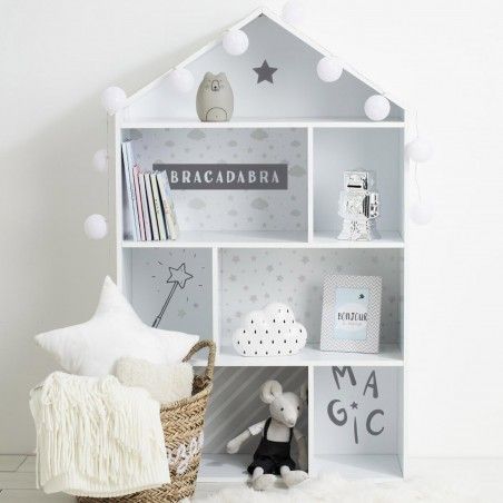 ESTANTERIA LIBRERÍA CASA 7 CAJONES KADABRA 114X73,5CM