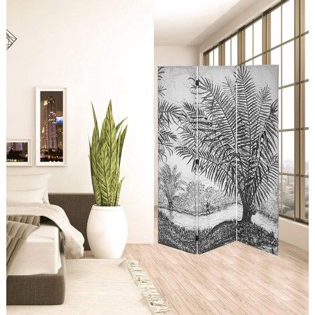 BIOMBO FOTOIMPRESIÓN ESTILO TROPICAL 170 CM