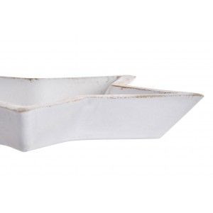 BANDEJA DECORATIVA ESTRELLA BLANCA 16,5CM