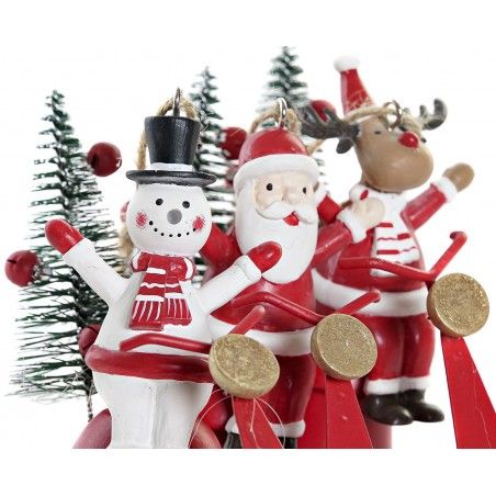 DECORACIÓN COLGANTE NAVIDEÑA 14CM