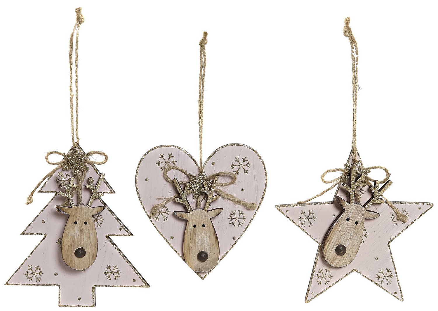 DECORACIÓN COLGANTE NAVIDEÑA 11CM