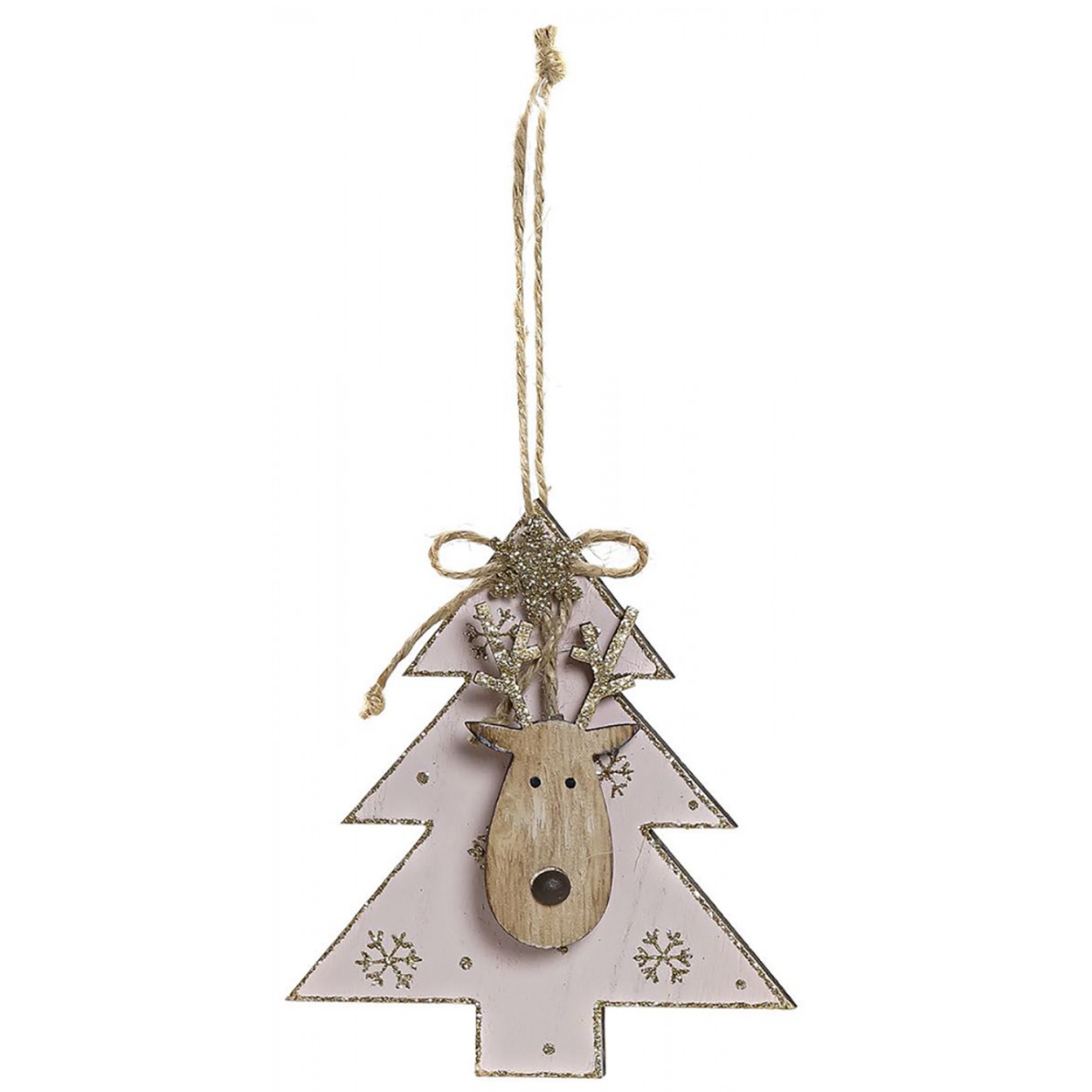 DECORACIÓN COLGANTE NAVIDEÑA 11CM
