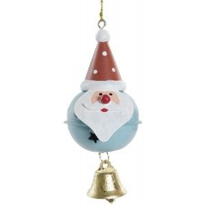 DECORACIÓN COLGANTE CASCABEL NAVIDEÑO 11,5CM