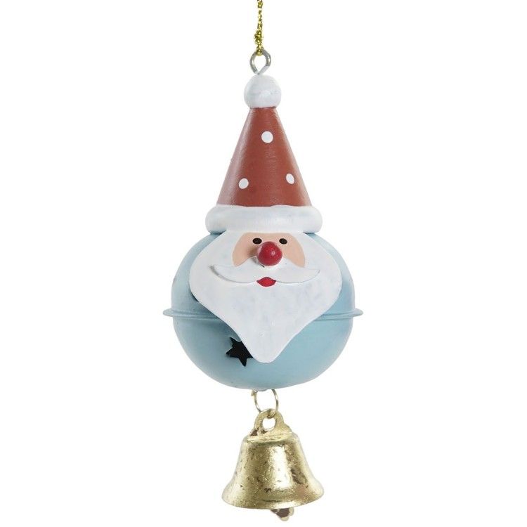 DECORACIÓN COLGANTE CASCABEL NAVIDEÑO 11,5CM