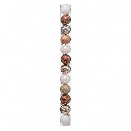 BOLAS DE NAVIDAD GOLWHY SET 12 Ø6CM