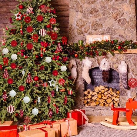BOLAS DE NAVIDAD REWHY SET 12 Ø6CM