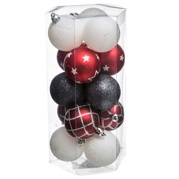 BOLAS DE NAVIDAD LULY SET 15 Ø5CM