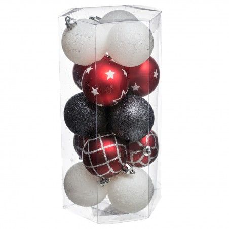 BOLAS DE NAVIDAD LULY SET 15 Ø5CM