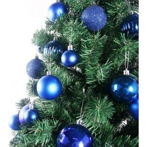 BOLAS DE NAVIDAD ASAC SET 44 PIEZAS