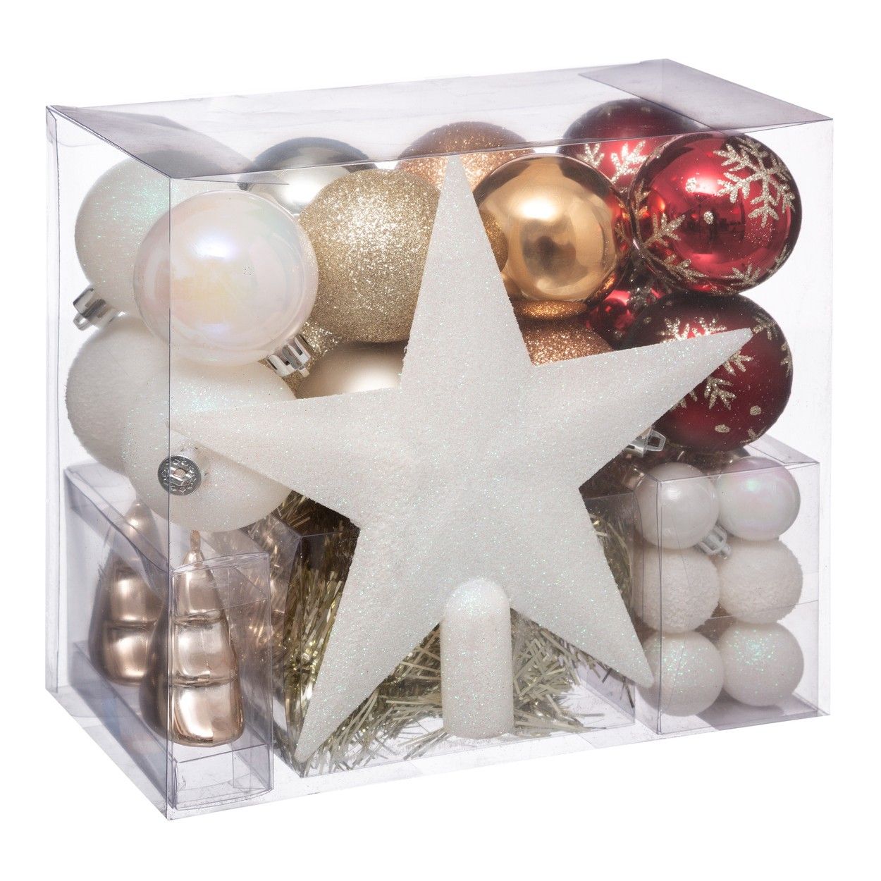 BOLAS DE NAVIDAD RETH SET 44 PIEZAS