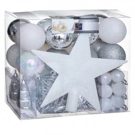 BOLAS DE NAVIDAD CARISE SET 44 PIEZAS
