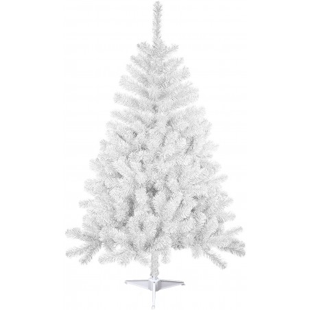 ÁRBOL DE NAVIDAD BLANCO GREGORI 150 CM
