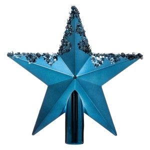ESTRELLA DECORACIÓN NAVIDEÑA ÁMBER 22X 4.5CM