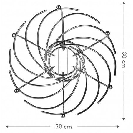 FRUTERO ESPIRAL DE METAL Ø30