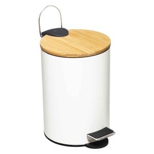 PAPELERA BLANCA 3L DE METAL...